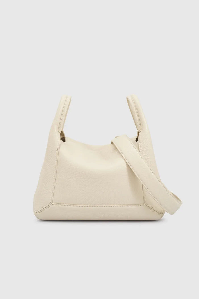 origa flex shoulder bag medium in lamb by buttonscarves back view