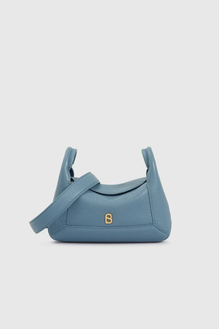 origa flex shoulder bag small in blue fairy by buttonscarves