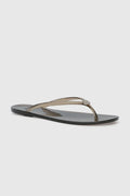 orin sandal in black by buttonscarves