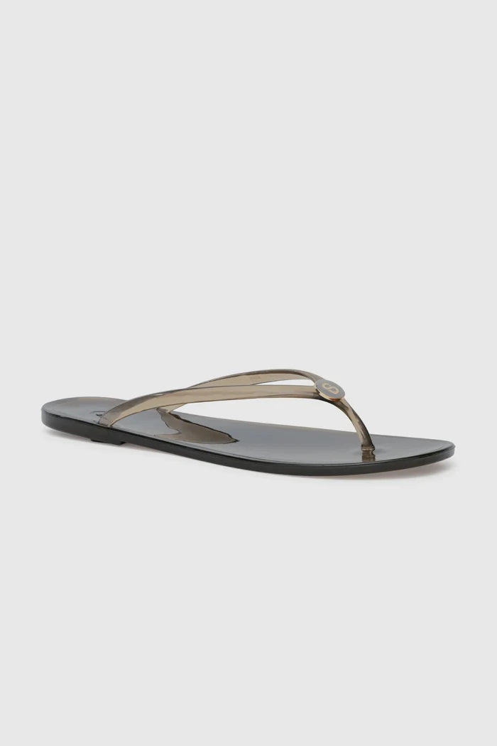orin sandal in black by buttonscarves