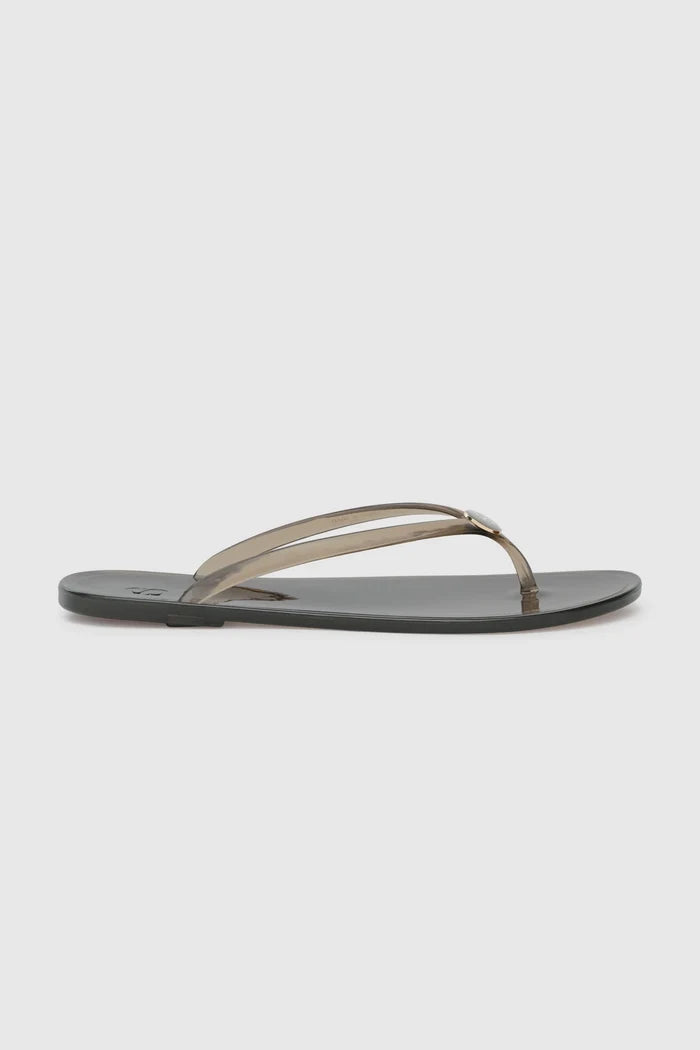 orin sandal in black by buttonscarves