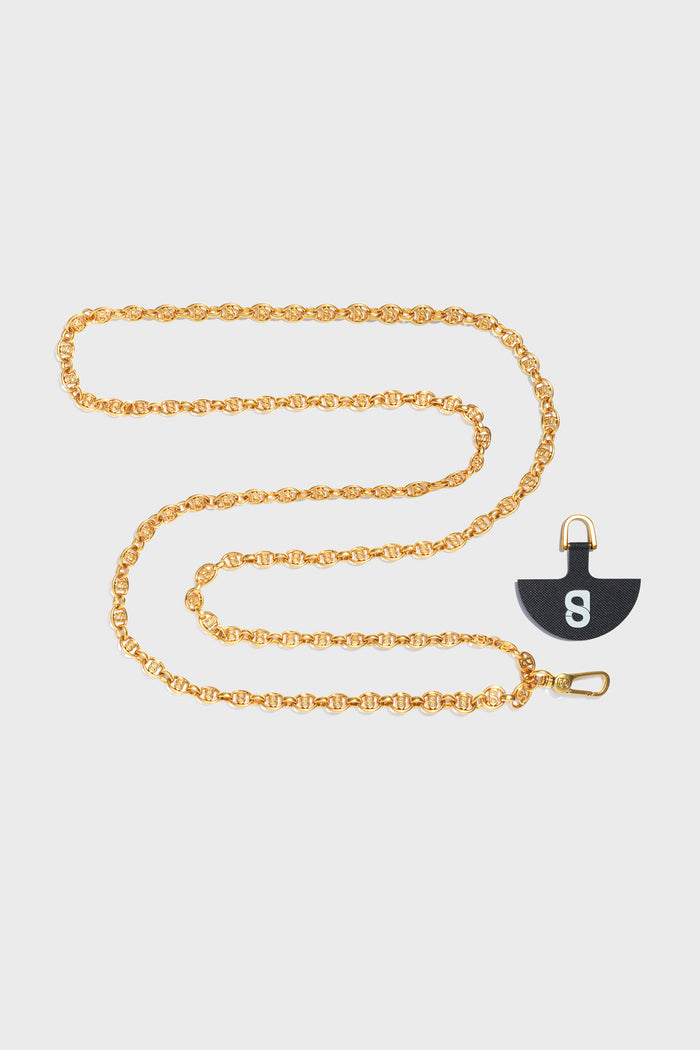 Oval Chain Body Strap - Gold