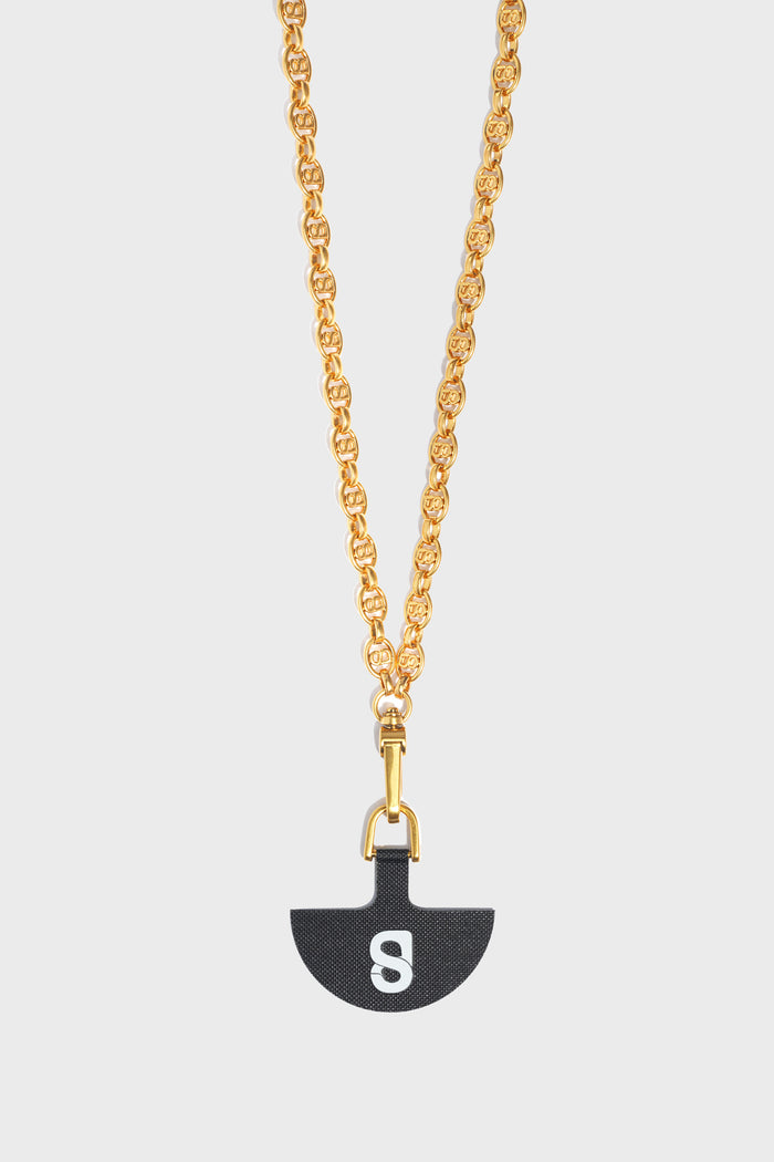 Oval Chain Body Strap - Gold