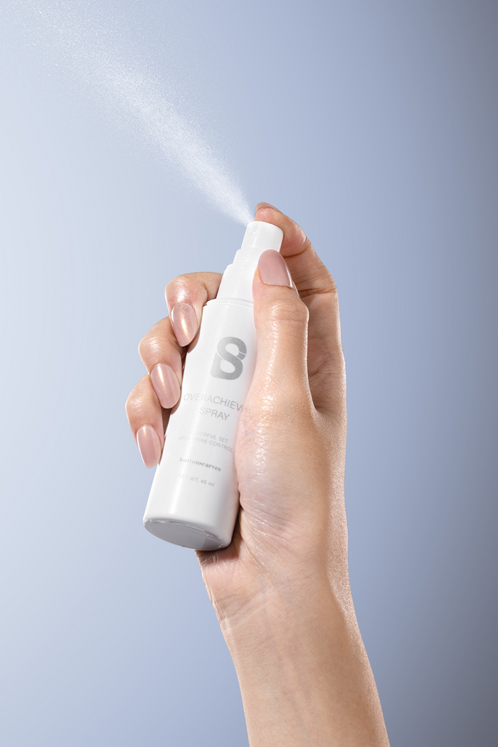 overachiever setting spray by buttonscarves beauty