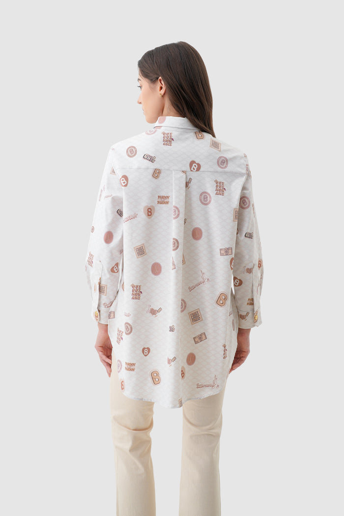 Parisian Basic Shirt - Ivory