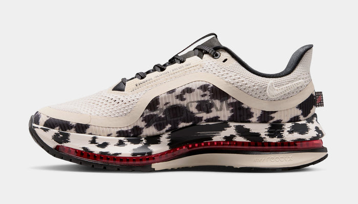 Pegasus Premium Cow Print Womens Running Shoes (Light Orewood Brown/Sail/Black/University Red)
