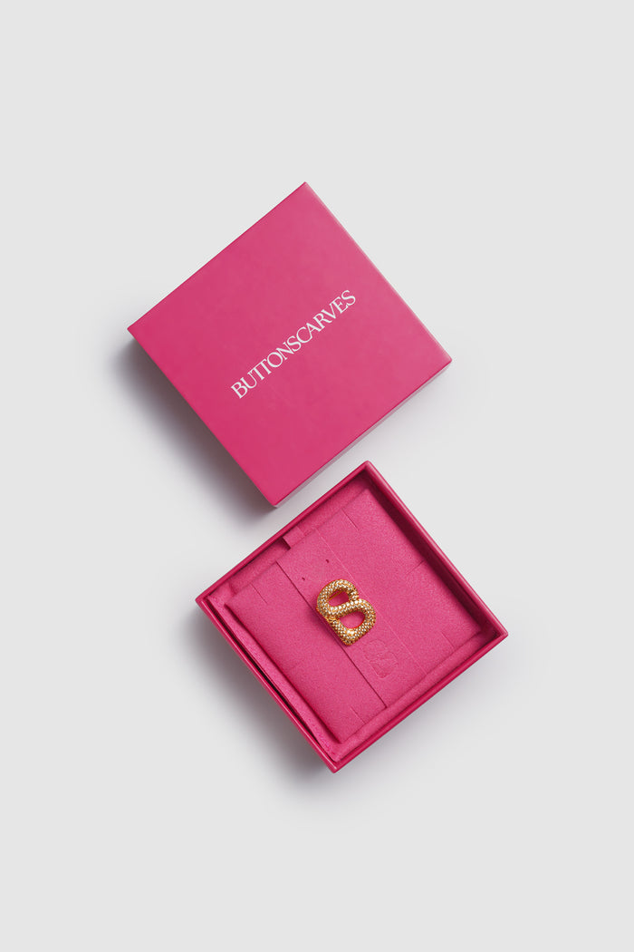 Petite Claire Brooch - Gold