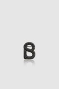 Petite Claire Brooch - Hematite