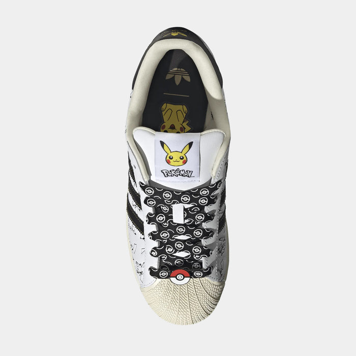 Pokemon x adidas Superstar II Mens Lifestyle Shoes ( Cloud White/Core Black/Gold Metallic)
