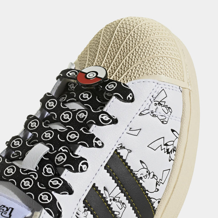 Pokemon x adidas Superstar II Mens Lifestyle Shoes ( Cloud White/Core Black/Gold Metallic)