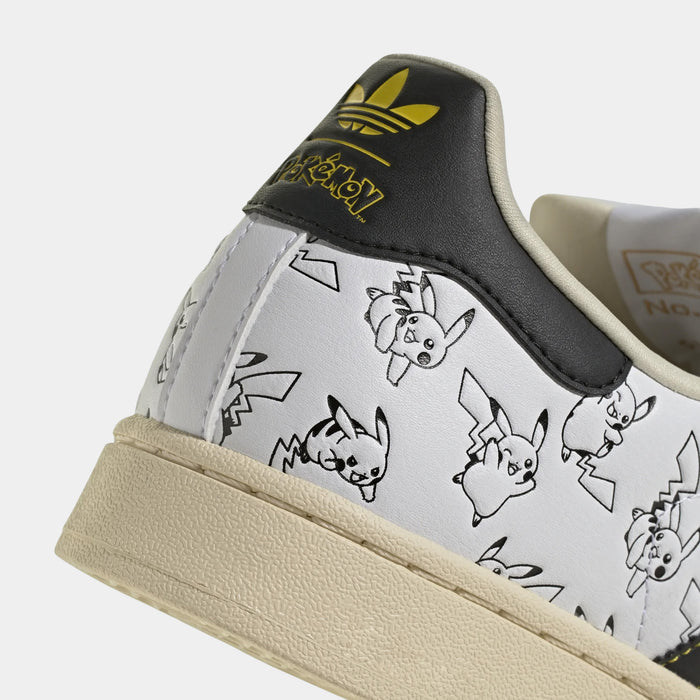 Pokemon x adidas Superstar II Mens Lifestyle Shoes ( Cloud White/Core Black/Gold Metallic)