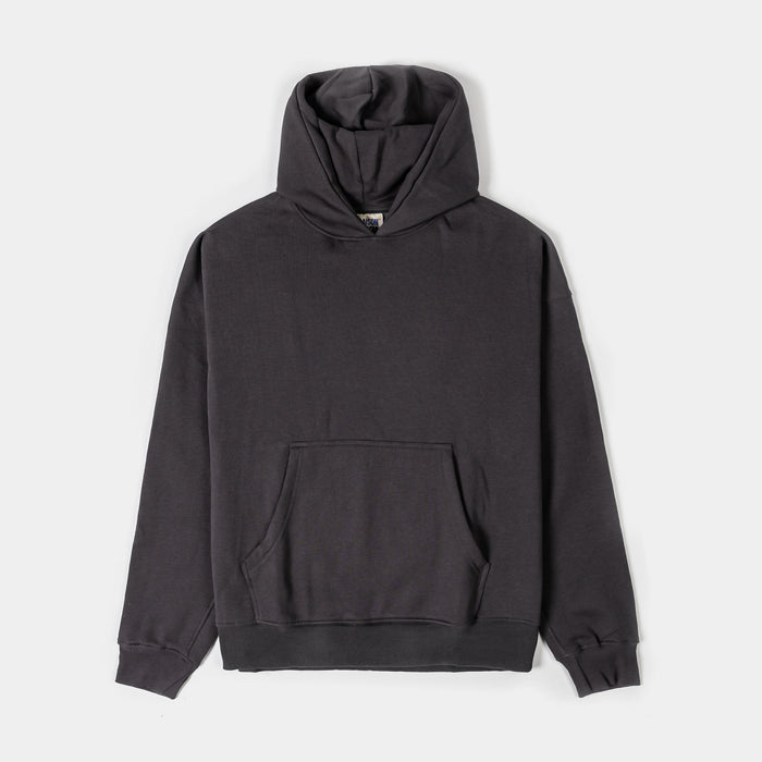 Pullover Fleece Mens Hoodie (Grey)