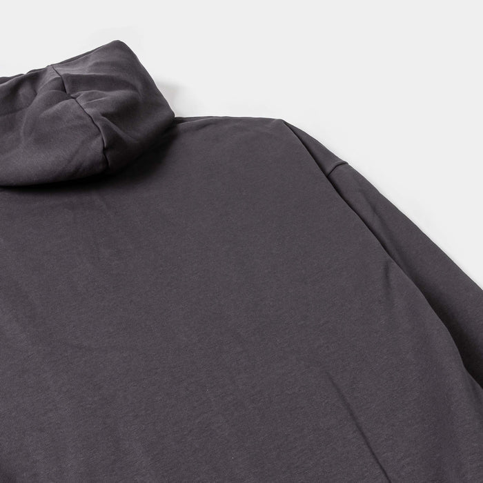 Pullover Fleece Mens Hoodie (Grey)