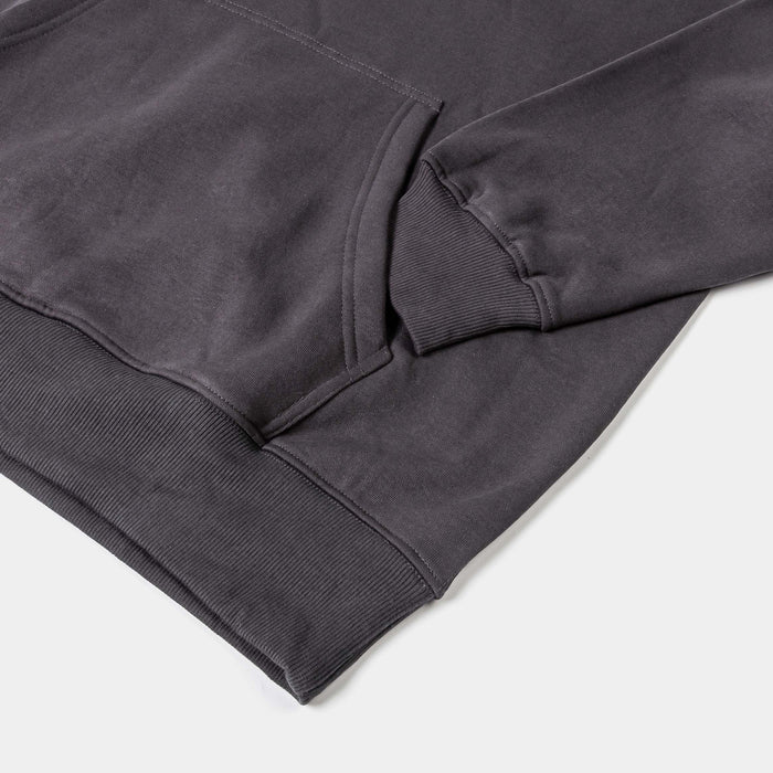 Pullover Fleece Mens Hoodie (Grey)