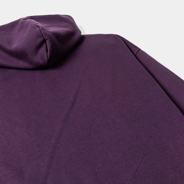 Pullover Fleece Mens Hoodie (Purple)