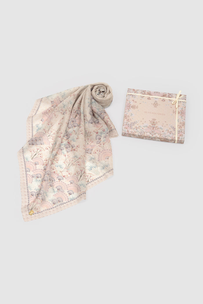 raya hampers in desert by buttonscarves scarf detail