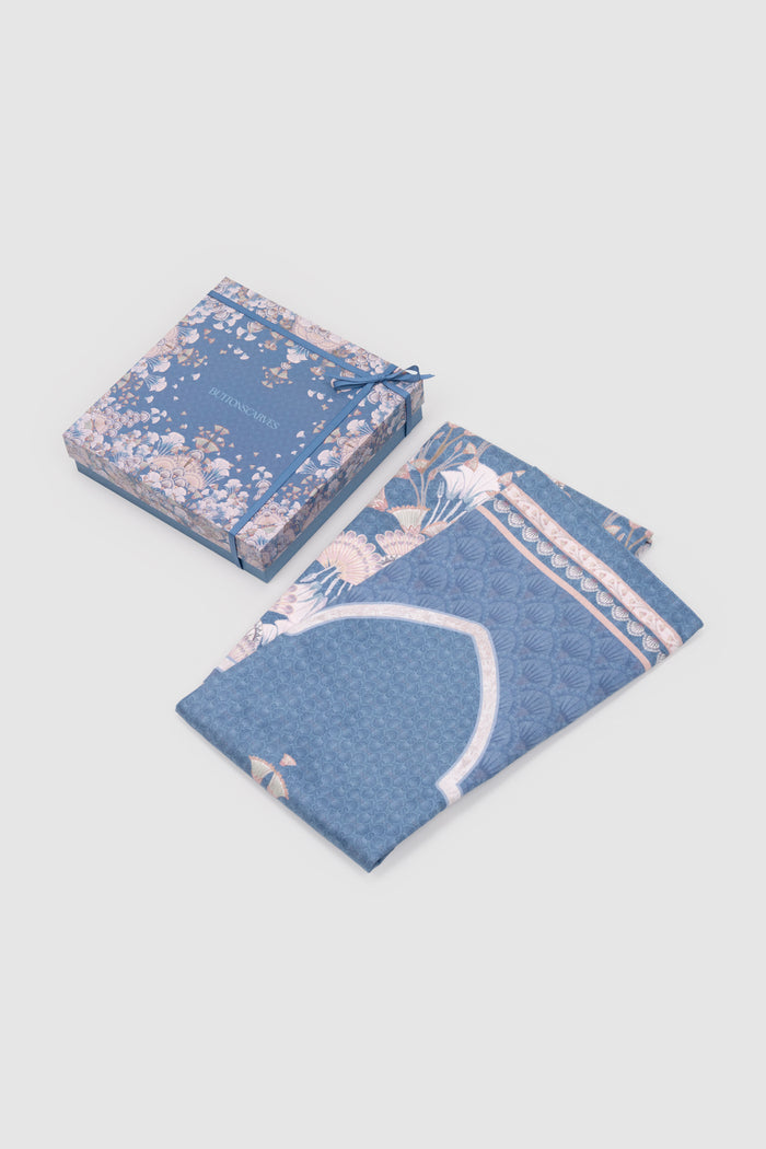 raya hampers in oasis by buttonscarves prayer mat detail