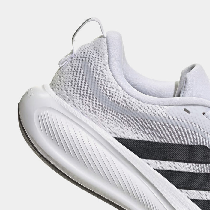 Response Pace Mens Running Shoes (Cloud White/Core Black/Grey Three)