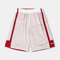 Reversible Dri Fit Basketball Mens Shorts (White/Red)