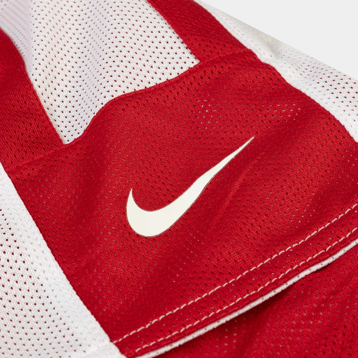 Reversible Dri Fit Basketball Mens Shorts (White/Red)