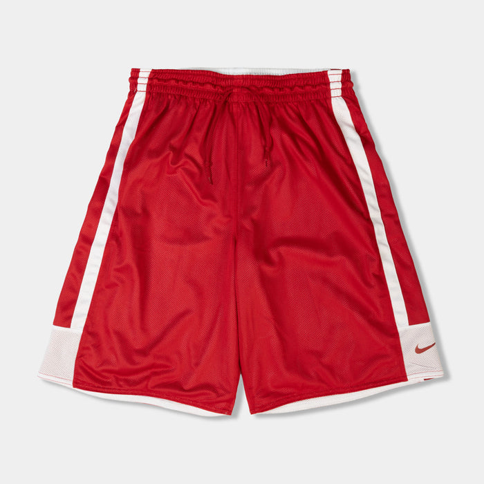 Reversible Dri Fit Basketball Mens Shorts (White/Red)