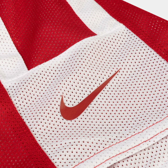 Reversible Dri Fit Basketball Mens Shorts (White/Red)