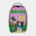 Richie Rich Mens Backpack (Pink/Green)