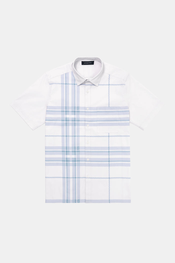 Riga Enlarged Men Shirt - Gray