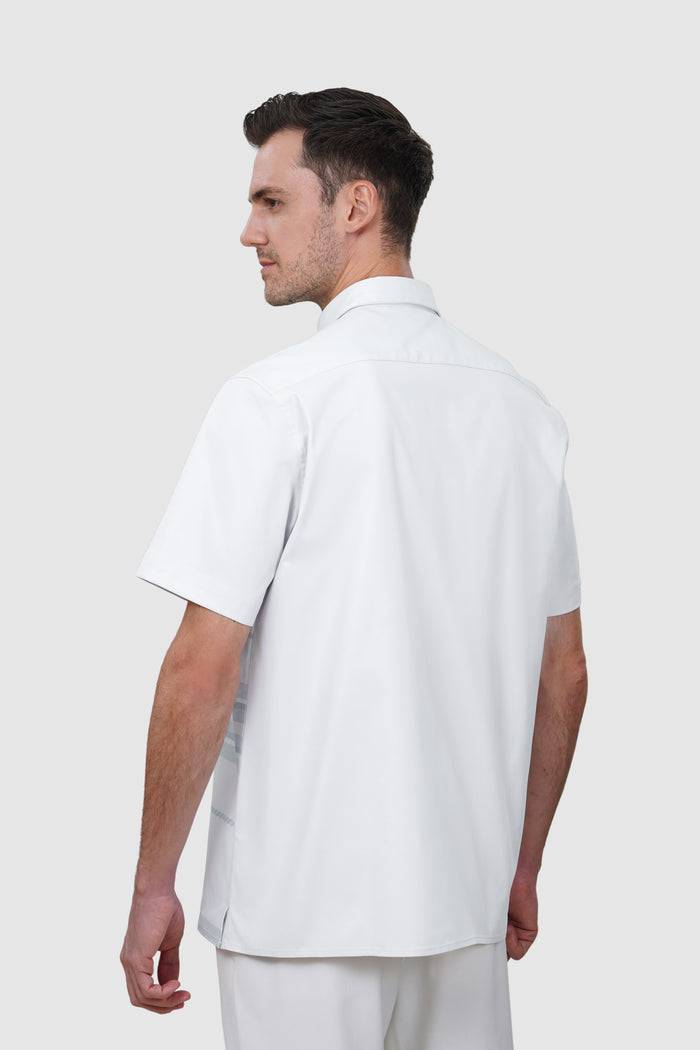 Riga Enlarged Men Shirt - Gray