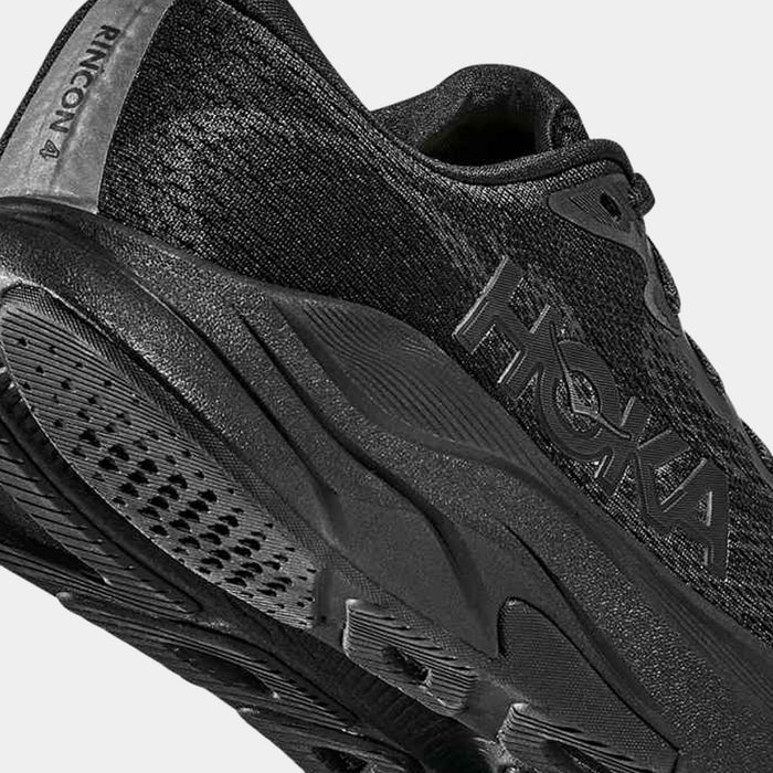 Rincon 4 Grade School Running Shoes (Black/Black)