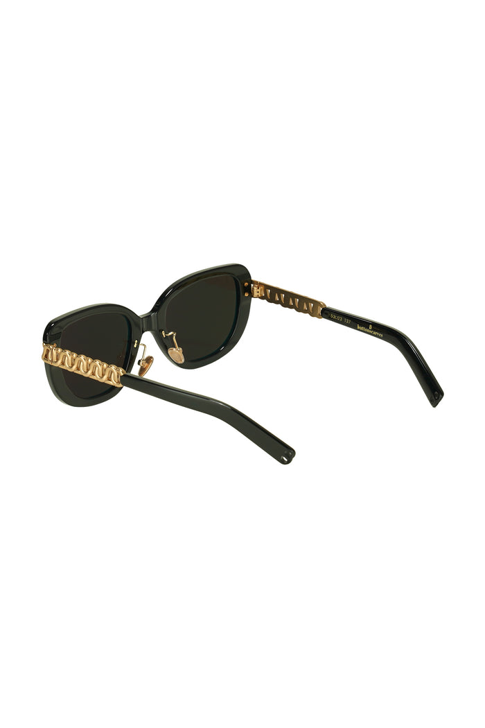 Rose Sunglasses - Black