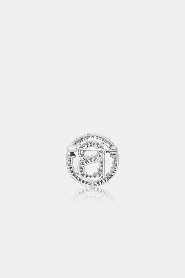 Round Pin Brooch Package 03 - Silver