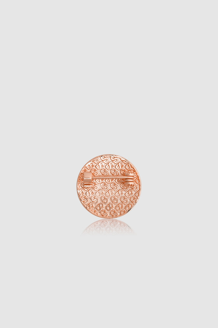 Round Pin Brooch Package 04 - Rose Gold