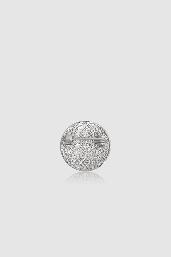 Round Pin Brooch Package 04 - Silver