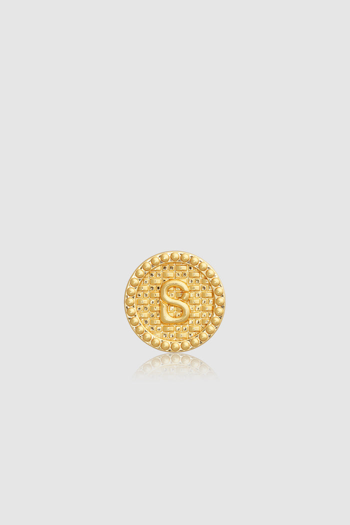 Round Pin Brooch Package 05 - Gold