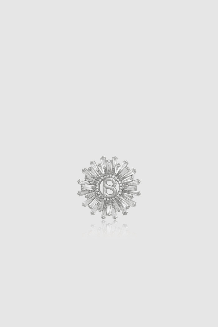 Round Pin Brooch Package 05 - Silver