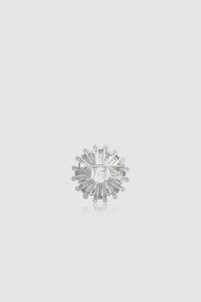 Round Pin Brooch Package 05 - Silver