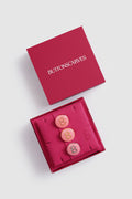round pin brooch package 06 in pink by buttonscarves