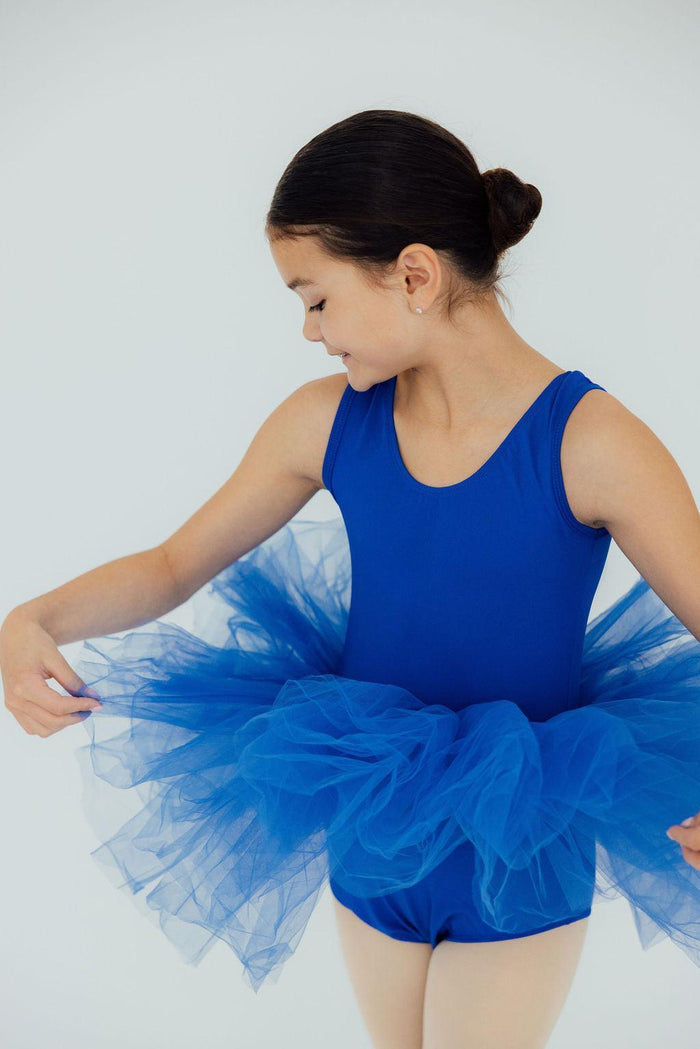 Royal Blue Tank Tutu Leotard-Mila & Rose ®