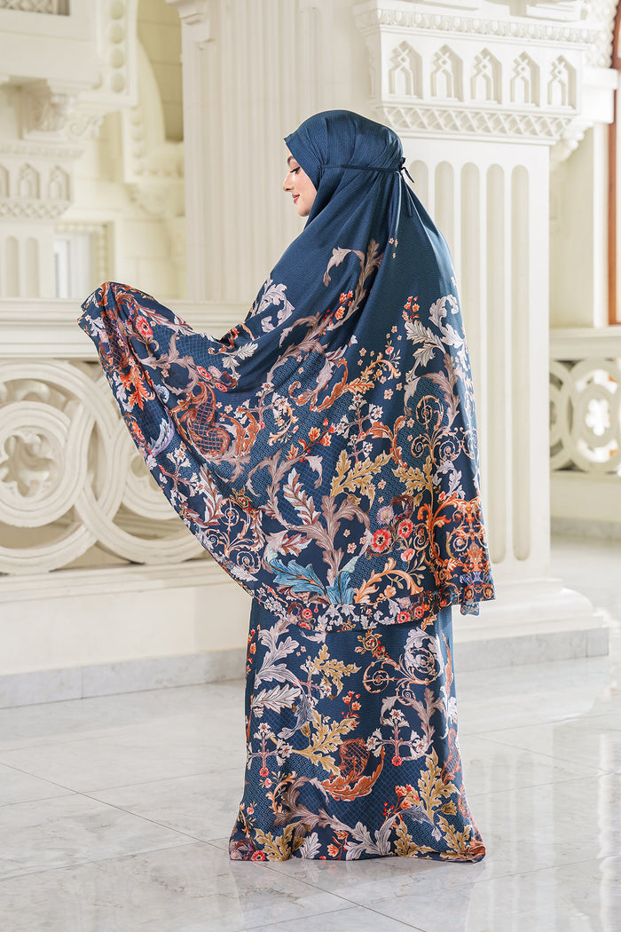 Royale - Grandeur Prayer Robe - Prussian