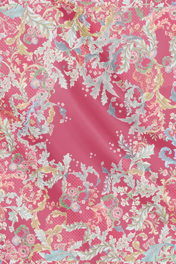 Royale - Grandeur Square - Pink Yarrow