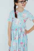 SALE Grand Slam Glam S/S Pocket Twirl Dress-Mila & Rose ®
