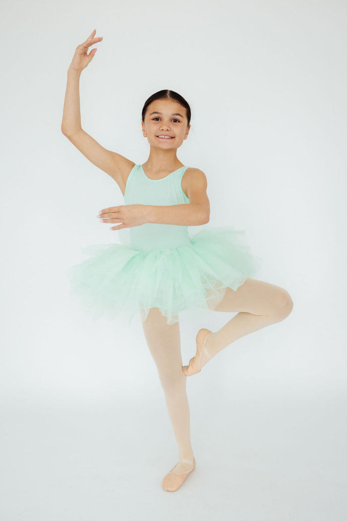 SALE Pastel Green Tank Tutu Leotard-Mila & Rose ®