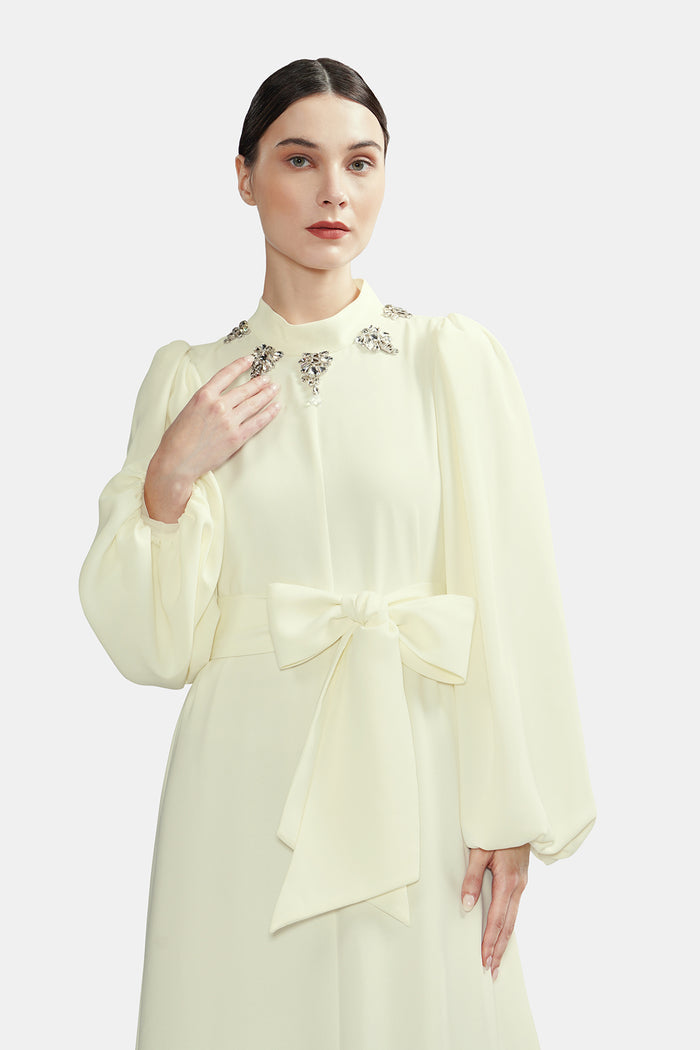 Sally Dress - Ecru