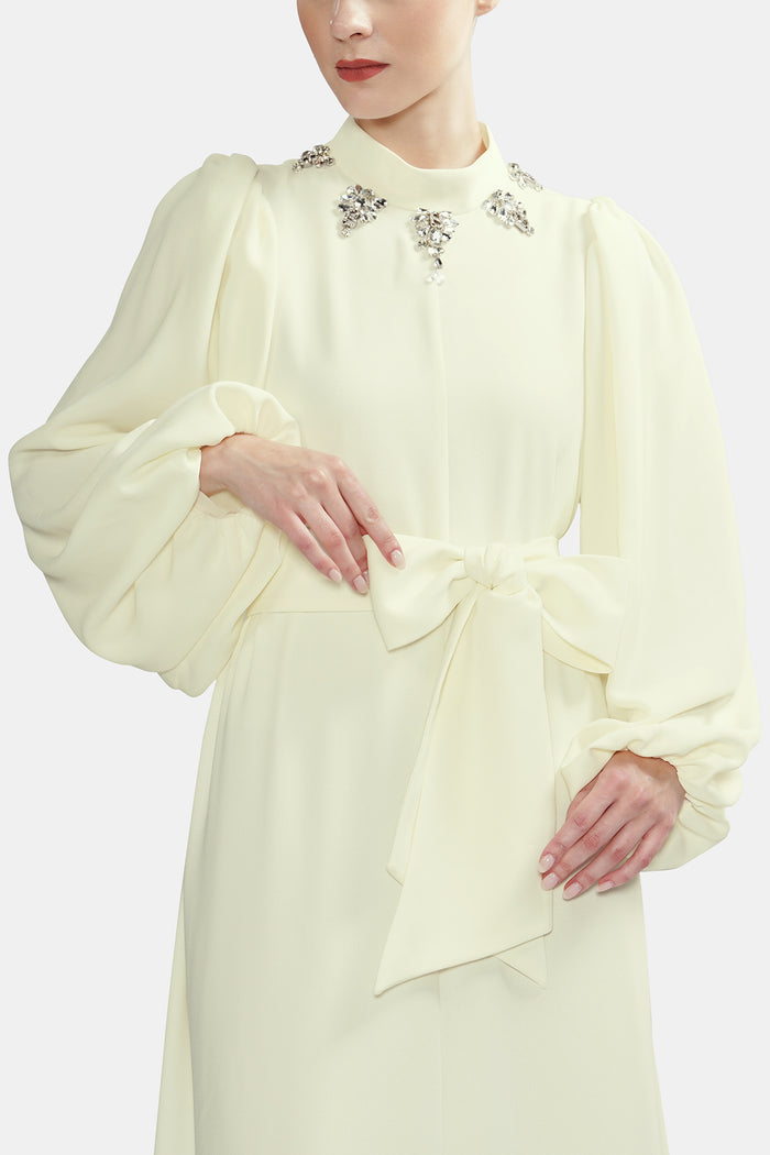 Sally Dress - Ecru