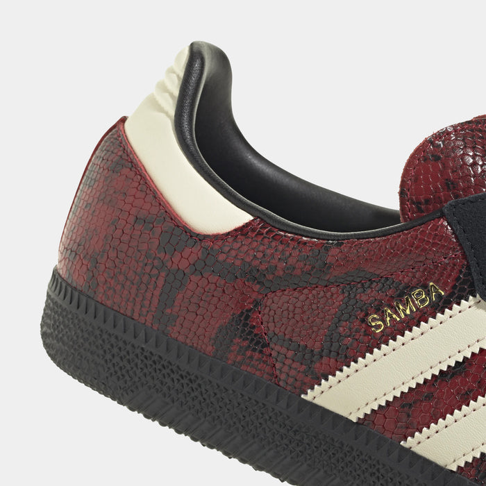 Samba OG Snake Mens Lifestyle Shoes (Warm Vanilla/Core Black/Team Victory Red)