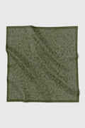 samla de fleur scarf in deep olive by buttonscarves