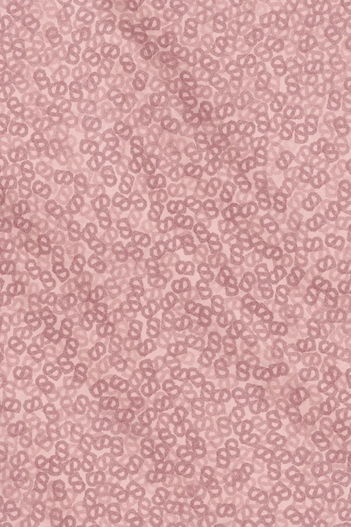 samla de fleur scarf in mellow rose by buttonscarves motifs detail