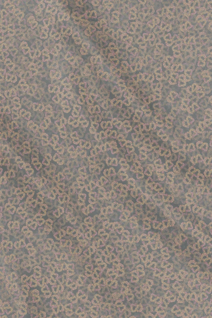 samla de fleur scarf in smoked pearl by buttonscarves motifs detail