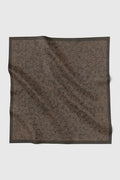 samla de fleur scarf in turkish coffee by buttonscarves
